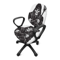 Lacrosse Skull Print Office Chair Cover