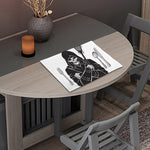 Lacrosse Skull Print Placemat