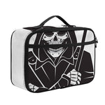 Lacrosse Skull Print Portable Lunch Bag