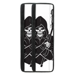 Lacrosse Skull Print Refrigerator Handle Covers
