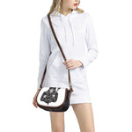 Lacrosse Skull Print Saddle Bag