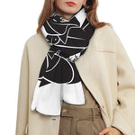 Lacrosse Skull Print Scarf