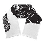 Lacrosse Skull Print Scarf