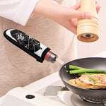 Lacrosse Skull Print Skillet Handle Cover