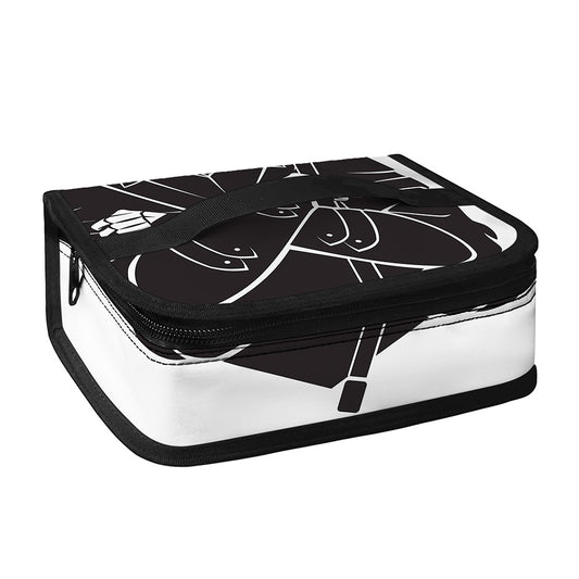Lacrosse Skull Print Small Lunch Bag