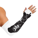 Lacrosse Skull Print Sun Protection Arm Sleeves