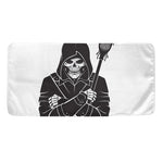 Lacrosse Skull Print Towel
