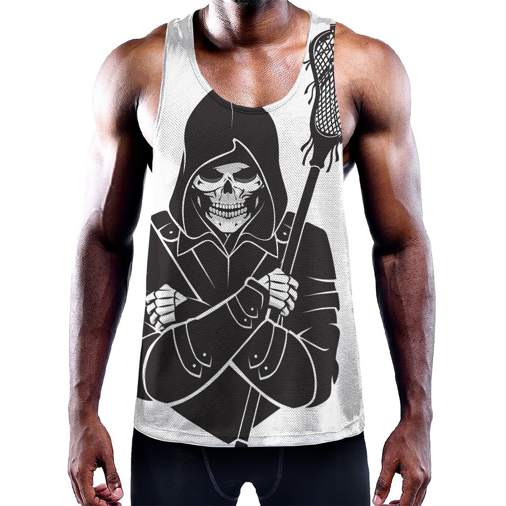 Lacrosse Skull Print Training Tank Top