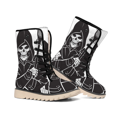 Lacrosse Skull Print Winter Boots
