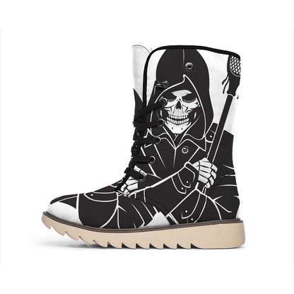 Lacrosse Skull Print Winter Boots