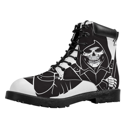 Lacrosse Skull Print Work Boots