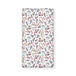 Lacrosse Sport Pattern Print Baby Crib Sheet