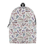Lacrosse Sport Pattern Print Backpack