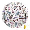 Lacrosse Sport Pattern Print Basketball