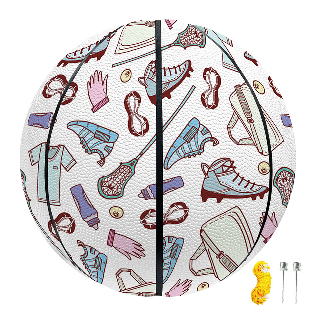 Lacrosse Sport Pattern Print Basketball