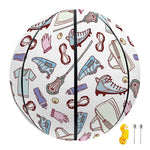 Lacrosse Sport Pattern Print Basketball
