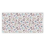 Lacrosse Sport Pattern Print Beach Towel