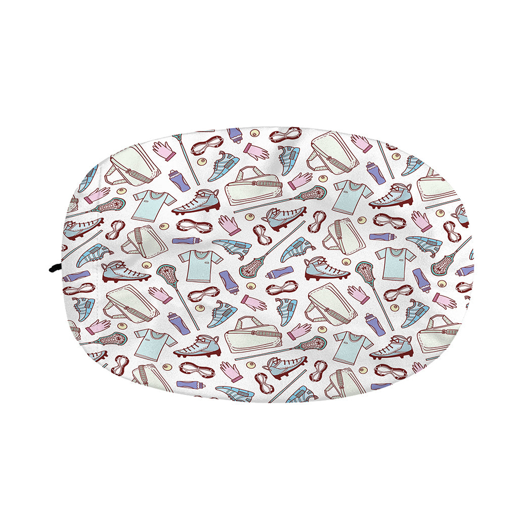 Lacrosse Sport Pattern Print Car Side Mirror Covers