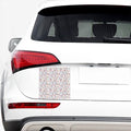 Lacrosse Sport Pattern Print Car Sticker