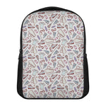 Lacrosse Sport Pattern Print Casual Backpack