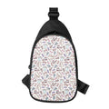Lacrosse Sport Pattern Print Sling Bag