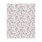 Lacrosse Sport Pattern Print Curtain