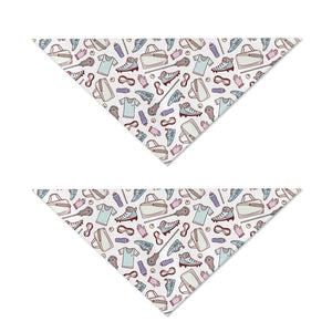 Lacrosse Sport Pattern Print Dog Bandana