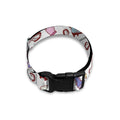 Lacrosse Sport Pattern Print Dog Collar