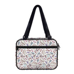 Lacrosse Sport Pattern Print Double Strap Bible Bag