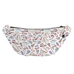Lacrosse Sport Pattern Print Fanny Pack