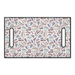 Lacrosse Sport Pattern Print Golf Cart Seat Cover