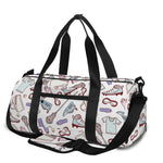 Lacrosse Sport Pattern Print Gym Bag