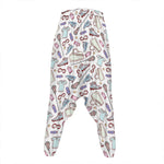 Lacrosse Sport Pattern Print Hammer Pants