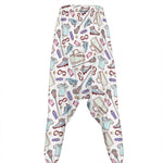 Lacrosse Sport Pattern Print Hammer Pants