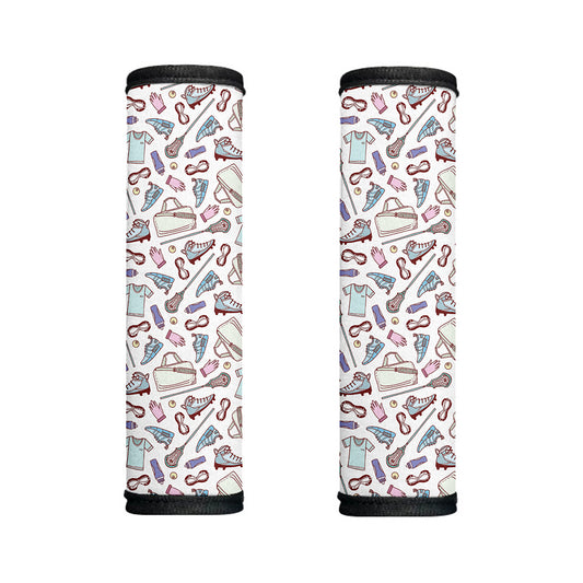Lacrosse Sport Pattern Print Handle Covers