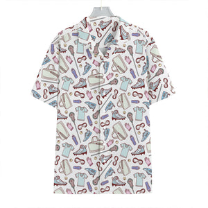 Lacrosse Sport Pattern Print Hawaiian Shirt