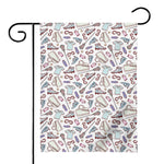 Lacrosse Sport Pattern Print House Flag