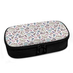 Lacrosse Sport Pattern Print Insulin Cooler Travel Case