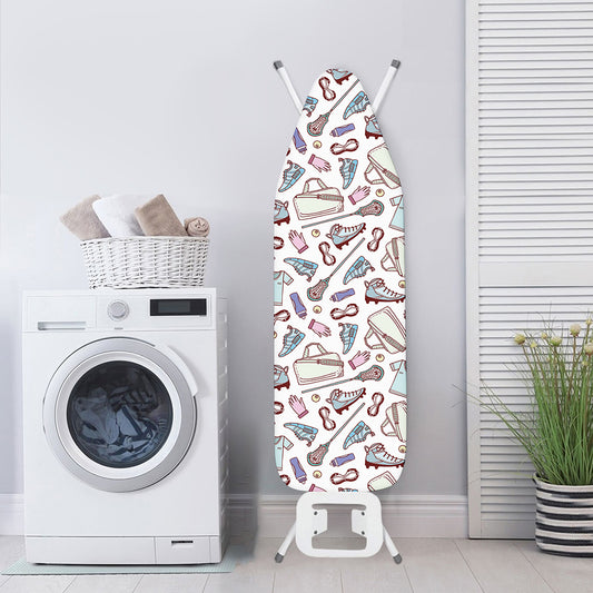 Lacrosse Sport Pattern Print Ironing Board Cover