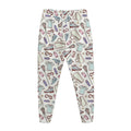 Lacrosse Sport Pattern Print Jogger Pants