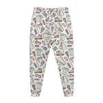 Lacrosse Sport Pattern Print Jogger Pants