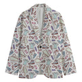 Lacrosse Sport Pattern Print Men's Blazer
