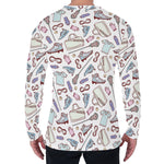 Lacrosse Sport Pattern Print Men's Long Sleeve T-Shirt