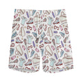 Lacrosse Sport Pattern Print Men's Athletic Shorts