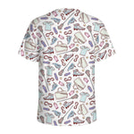 Lacrosse Sport Pattern Print Men's Sports T-Shirt