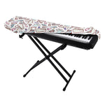 Lacrosse Sport Pattern Print Piano Keyboard Cover