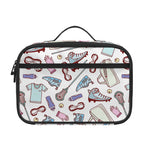 Lacrosse Sport Pattern Print Portable Lunch Bag