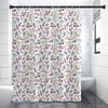 Lacrosse Sport Pattern Print Premium Shower Curtain