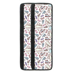 Lacrosse Sport Pattern Print Refrigerator Handle Covers