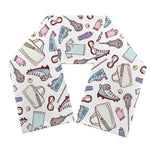 Lacrosse Sport Pattern Print Scarf